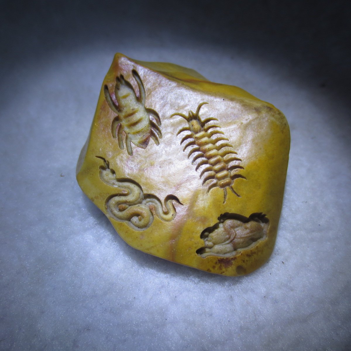 carved natural gobi mud stone decor decorative home ornament,one of a kind (l05)