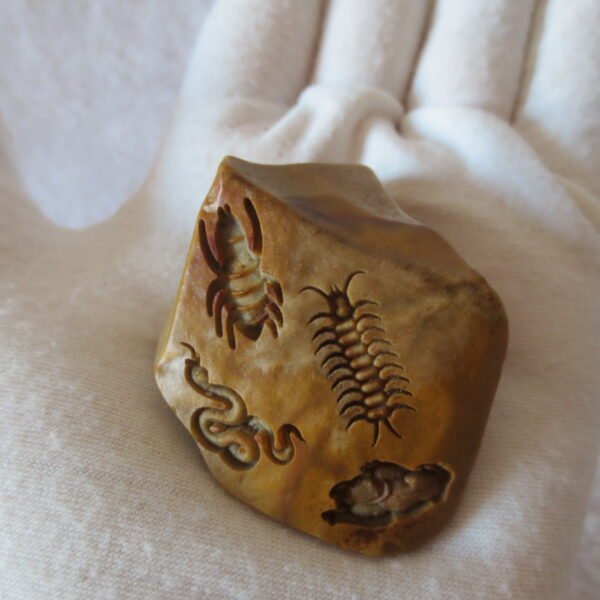 carved natural gobi mud stone decor decorative home ornament,one of a kind (l05)