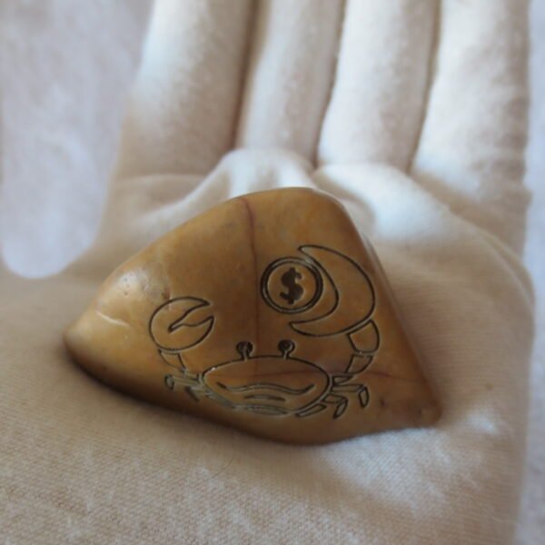 carved natural gobi mud stone decor decorative home ornament,one of a kind (l06)