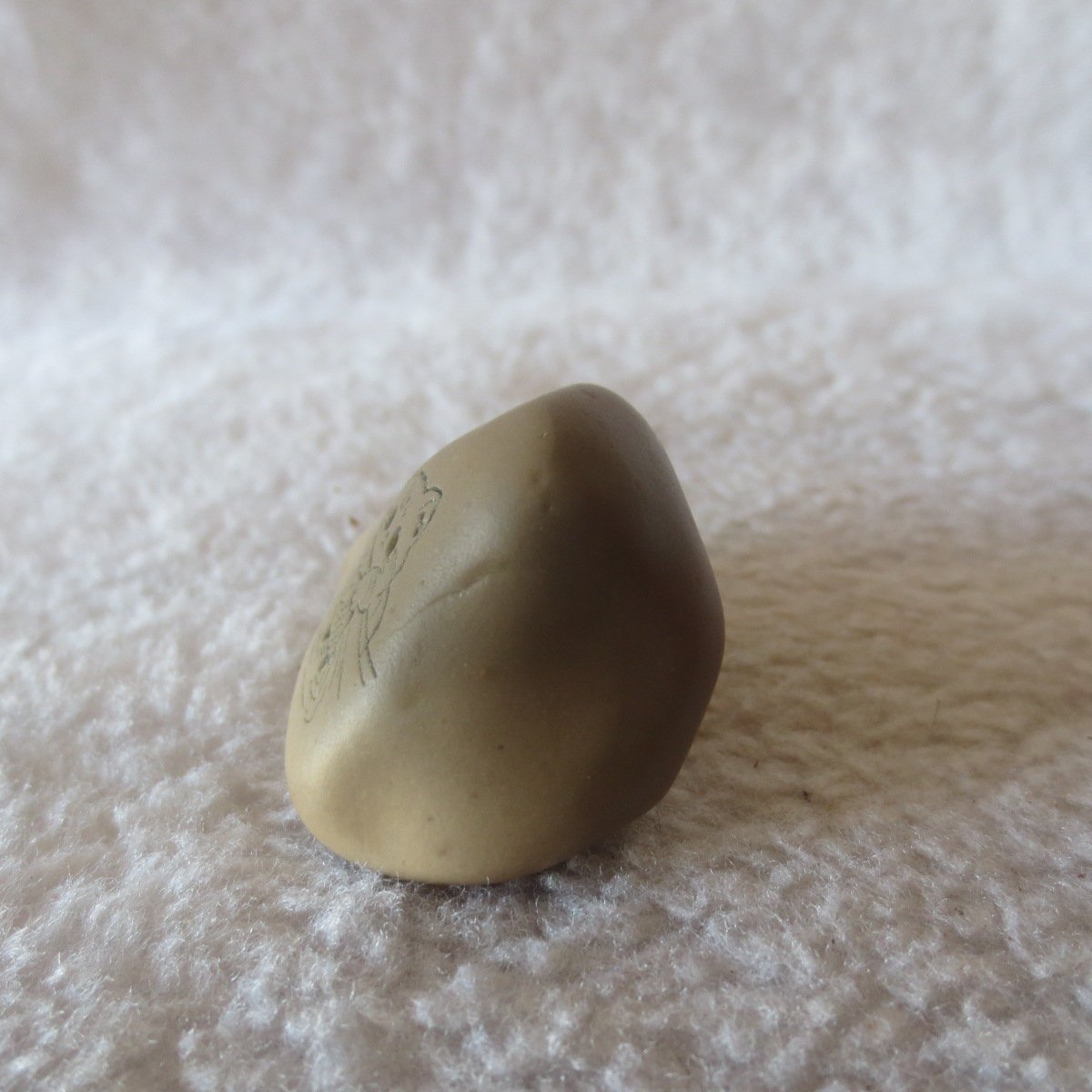 carved natural gobi mud stone decor decorative home ornament,one of a kind (l10)
