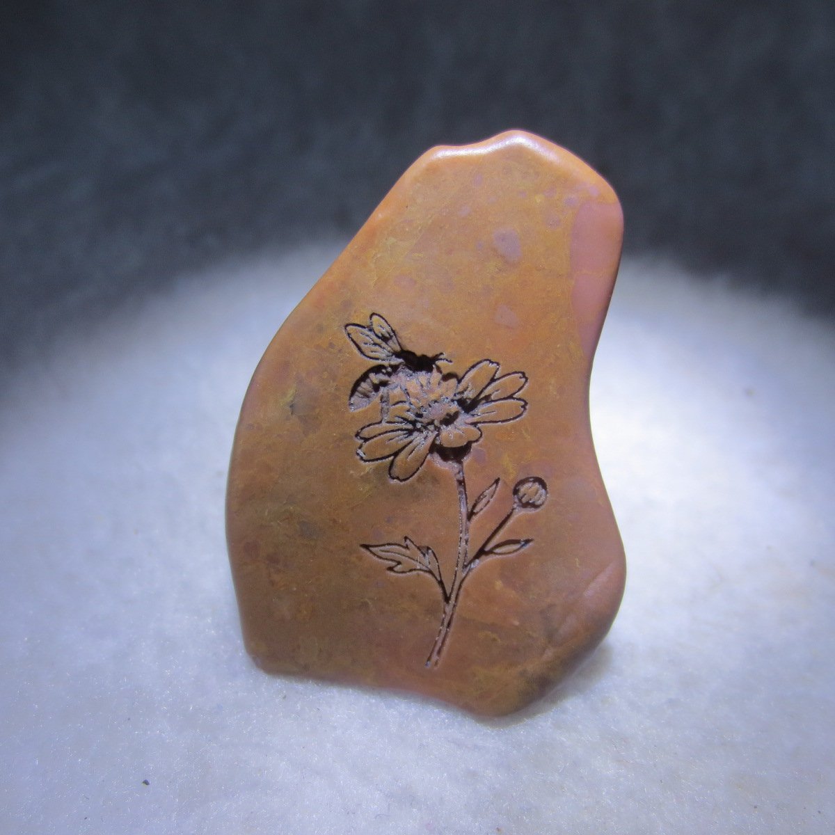 carved natural gobi mud stone decor decorative home ornament,one of a kind (l12)