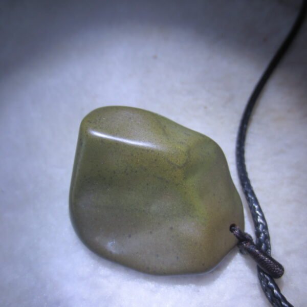 unique carved gobi mudstone pendant, one of a kind stone jewelry (o01)