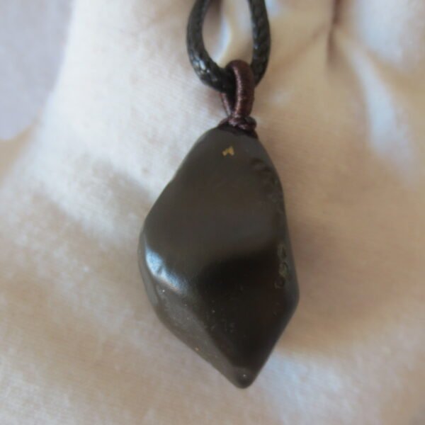 unique carved gobi mudstone pendant, one of a kind stone jewelry (o03)
