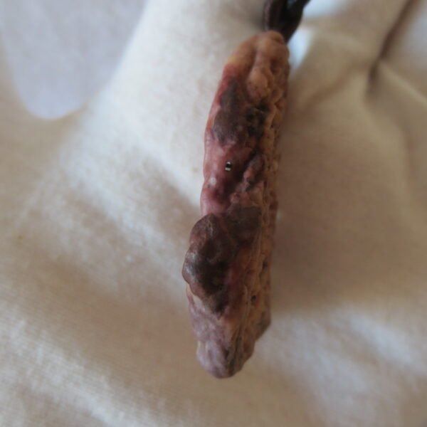 unique carved gobi mudstone pendant, one of a kind stone jewelry (o07)