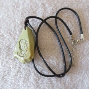 unique carved gobi mudstone pendant, one of a kind stone jewelry (o04) (copy)