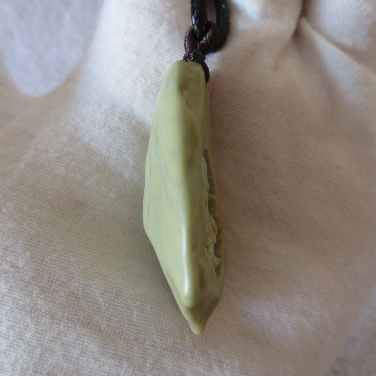 unique carved gobi mudstone pendant, one of a kind stone jewelry (o04) (copy)