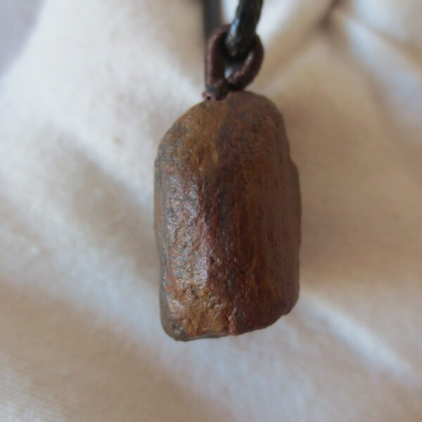 unique carved gobi mudstone pendant, one of a kind stone jewelry (o09)