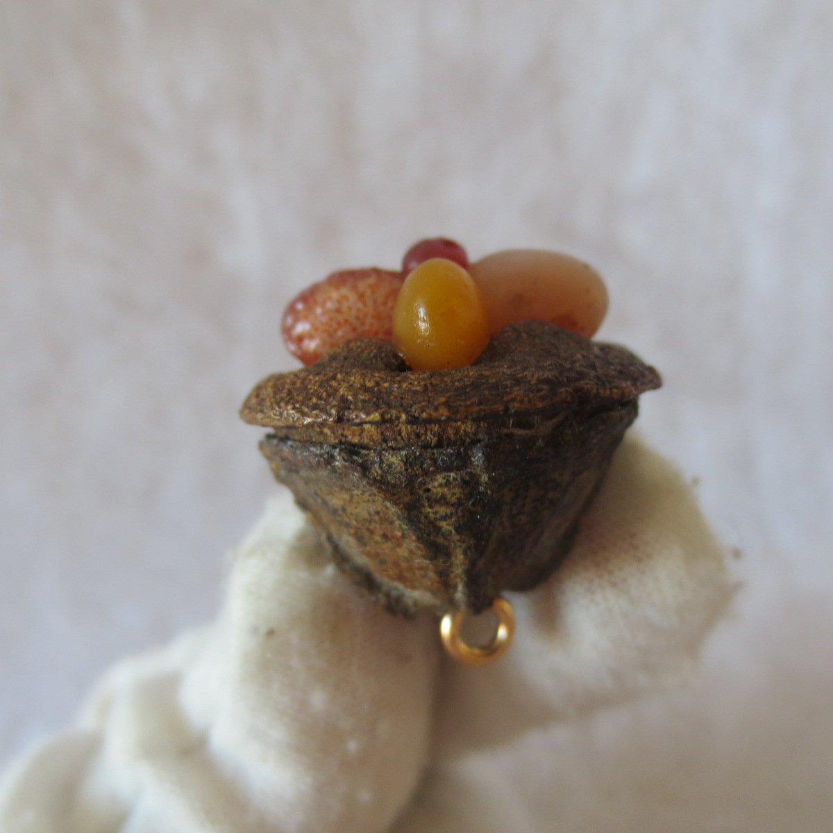 unique handmade gobi stone flower home decor, one‑of‑a‑kind (f04)