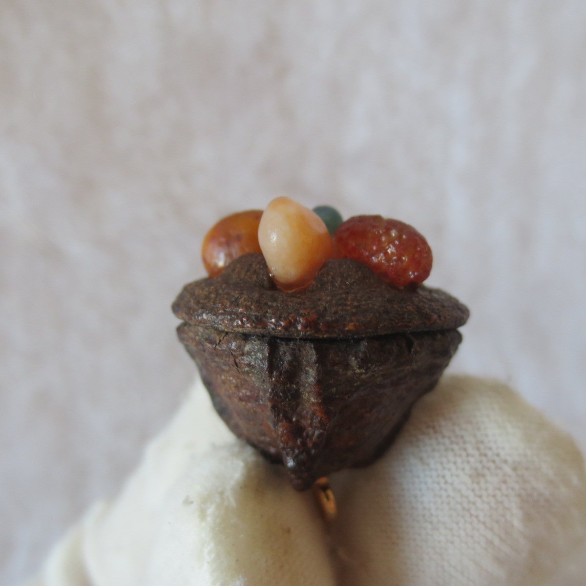 unique handmade gobi stone flower home decor, one‑of‑a‑kind (f05)