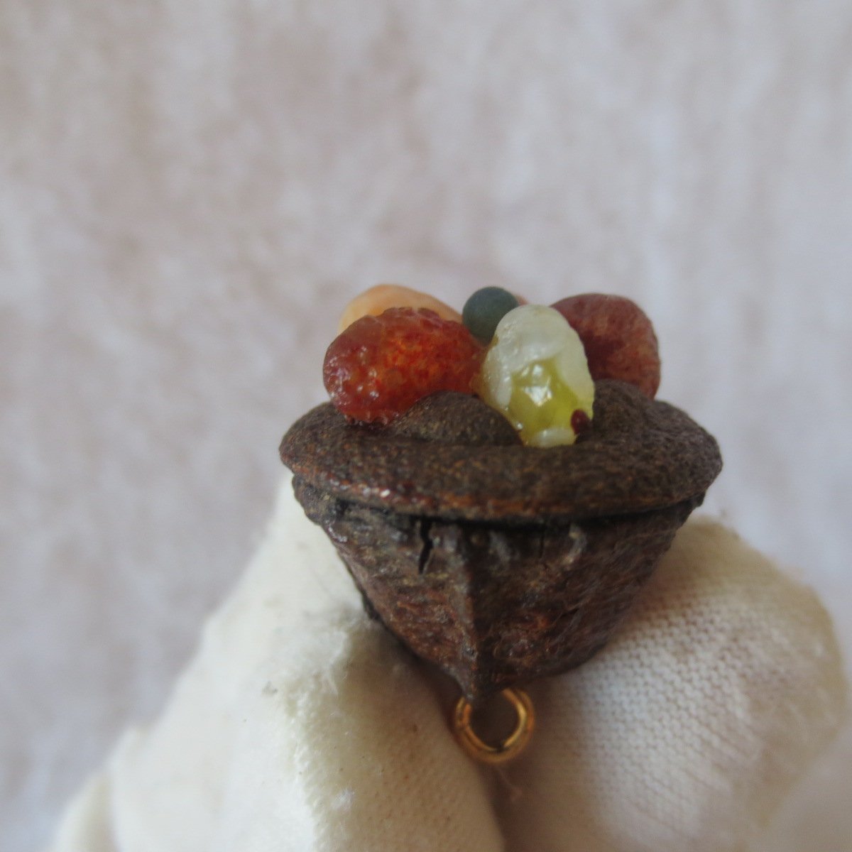 unique handmade gobi stone flower home decor, one‑of‑a‑kind (f05)
