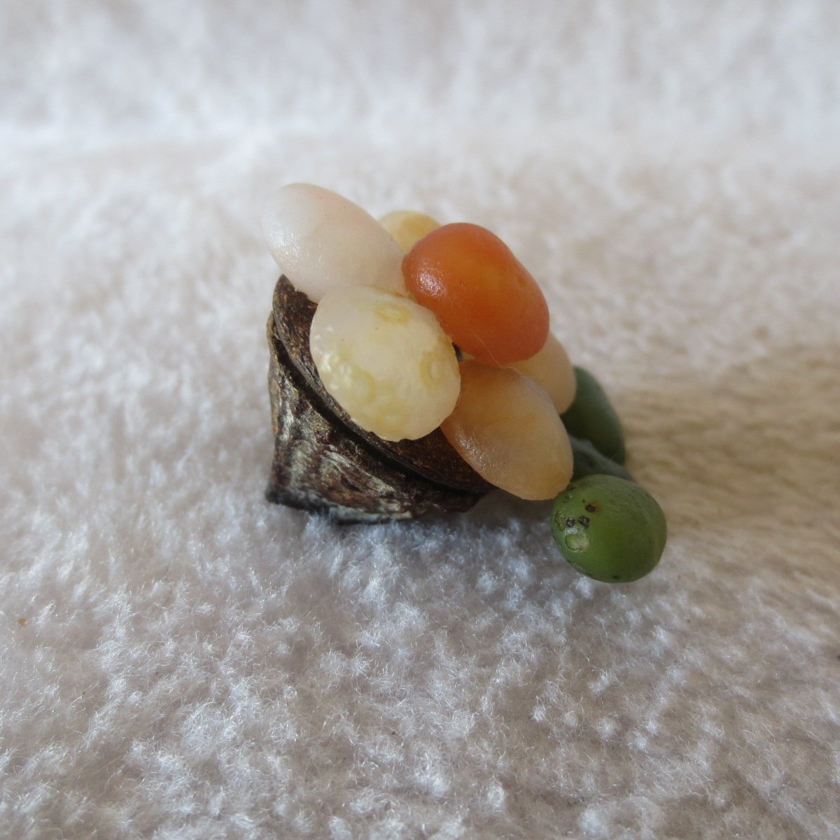 unique handmade gobi stone flower home decor, one‑of‑a‑kind (f08)