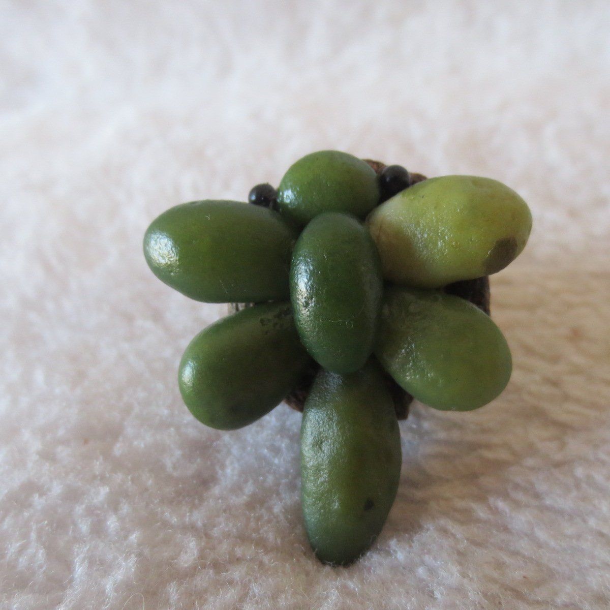 unique handmade gobi stone flower home decor, one‑of‑a‑kind (f09)