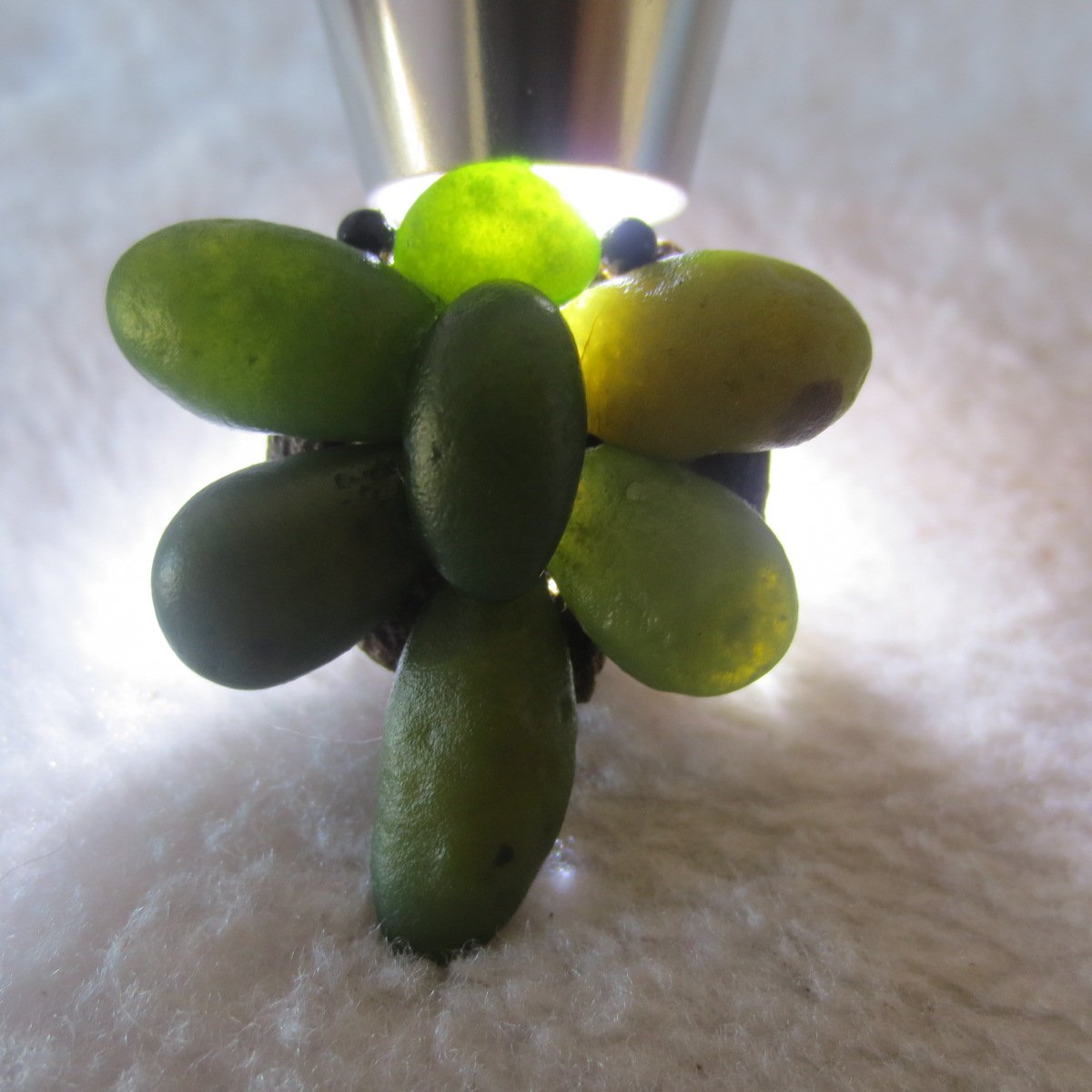 unique handmade gobi stone flower home decor, one‑of‑a‑kind (f09)