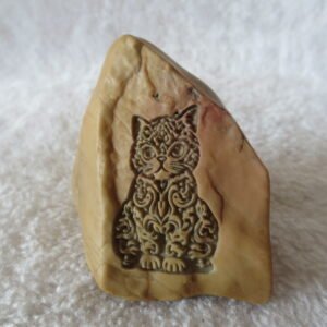 carved natural gobi mud stone decor decorative home ornament,one of a kind (l13)