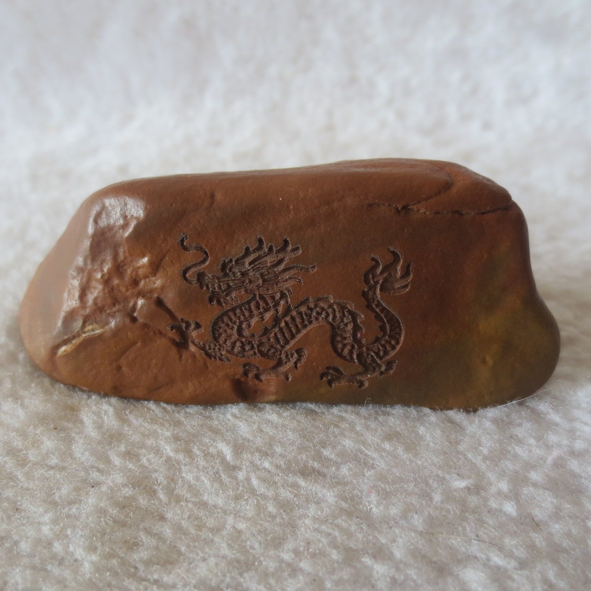 carved natural gobi mud stone decor decorative home ornament,one of a kind (l15)