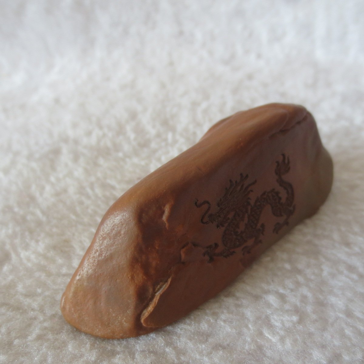 carved natural gobi mud stone decor decorative home ornament,one of a kind (l15)