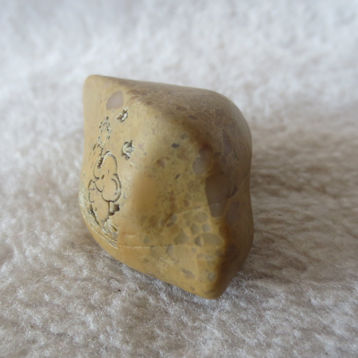 carved natural gobi mud stone decor decorative home ornament,one of a kind (l15) (copy)