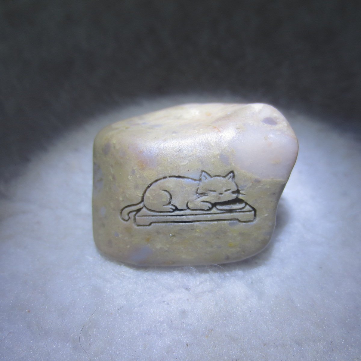 carved natural gobi mud stone decor decorative home ornament,one of a kind (l19)