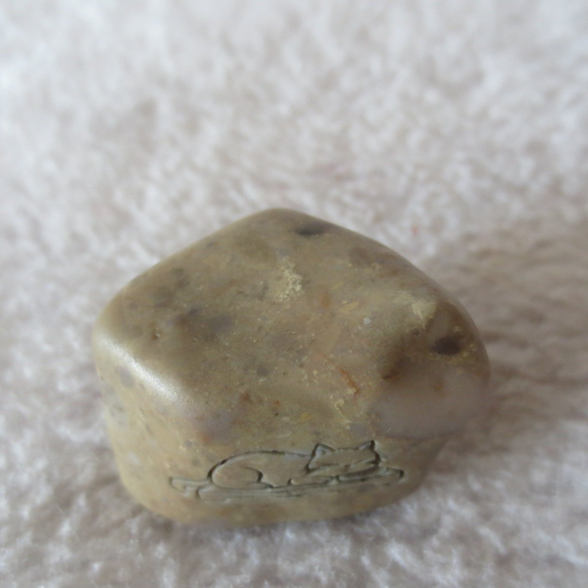 carved natural gobi mud stone decor decorative home ornament,one of a kind (l19)