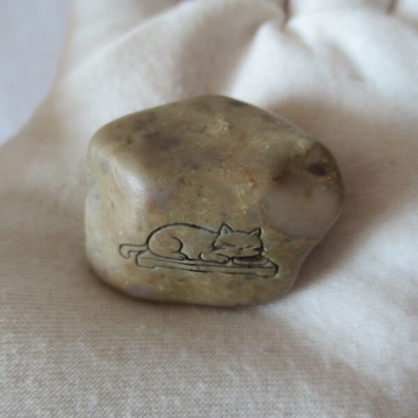 carved natural gobi mud stone decor decorative home ornament,one of a kind (l19)