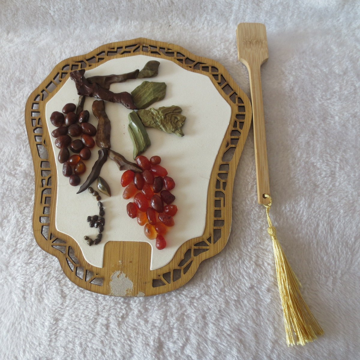 unique handmade gobi stone flower home decor, one‑of‑a‑kind (f12)
