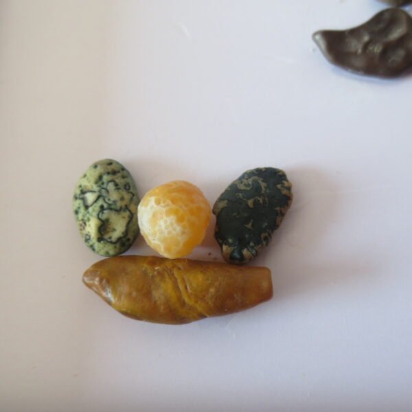 unique handmade gobi stone flower home decor, one‑of‑a‑kind (f11)