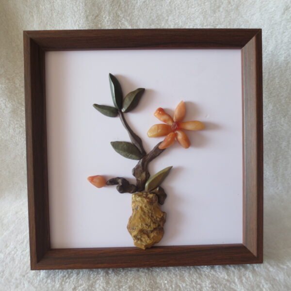 unique handmade gobi stone flower home decor, one‑of‑a‑kind (f11) (copy)