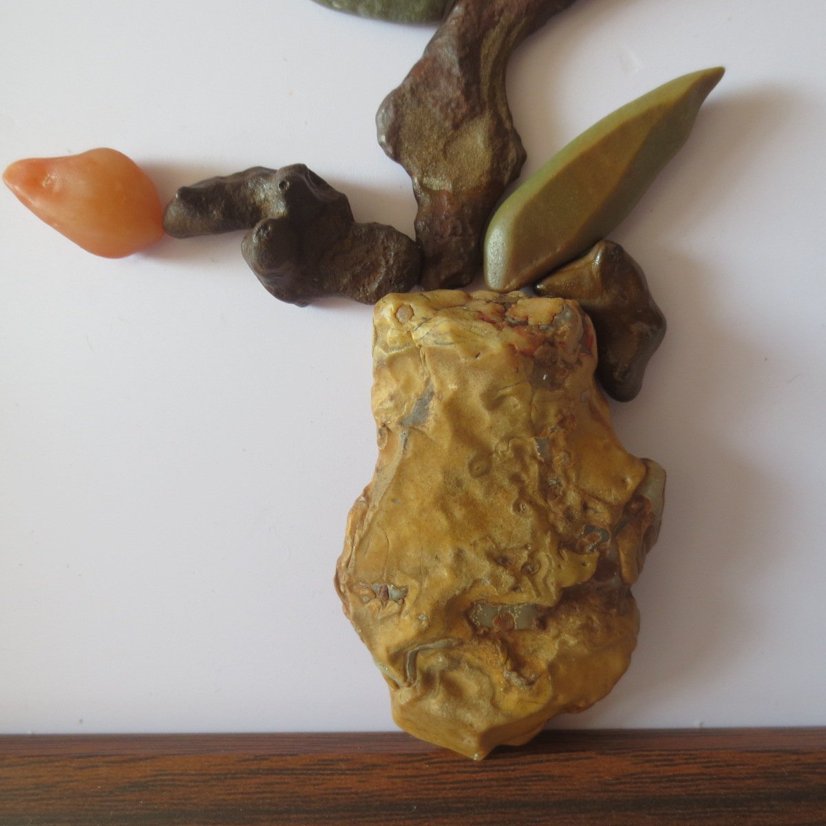 unique handmade gobi stone flower home decor, one‑of‑a‑kind (f11) (copy)